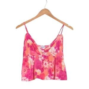 Abound Swing Cami In Pink Floral Wash Size Medium NWOT $20 MSRP